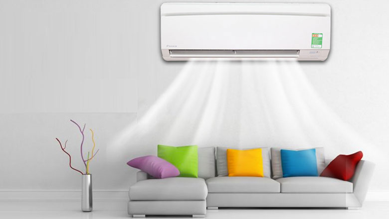 điều khiển điều hòa Daikin thay đổi lưu lượng gió