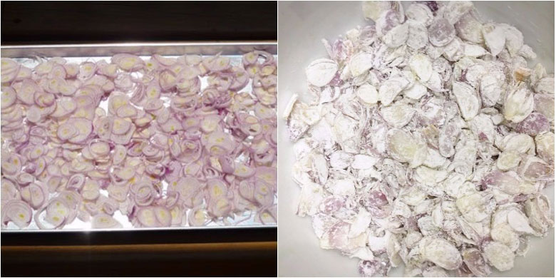 Cách hành phi bằng lò vi sóng khi sơ chế hành