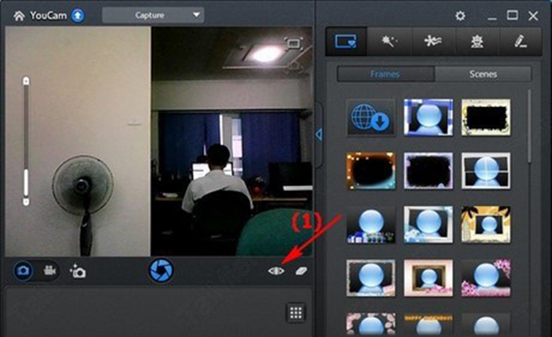 Cyberlink Youcam cách chụp ảnh bằng laptopphần mềm dễ dàng
