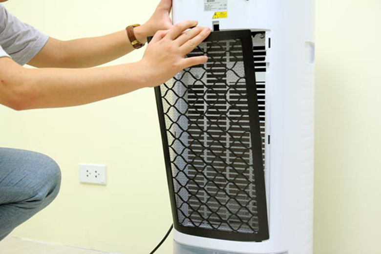 tấm lưới chắn bụi-Quạt điều hòa FujiE AC-17C