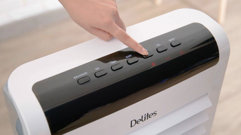 Quạt điều hòa là gì? Cấu tạo: Bánh xe di động