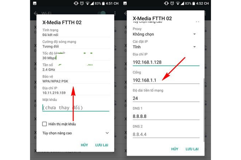 Khắc phục wifi không vào được mạng trên điện thoại sau khi up rom cook bước 6