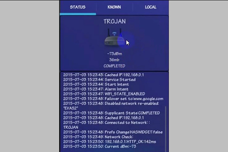 Khắc phục lỗi điện thoại lặp đi lặp lại quá trình bắt WiFi bước 3
