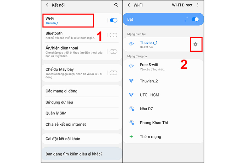 Khắc phục lỗi truy cập Wi-Fi bị trùng IP trên điện thoại bước 2