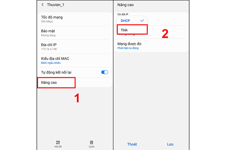 Khắc phục lỗi truy cập Wi-Fi bị trùng IP trên điện thoại bước 3