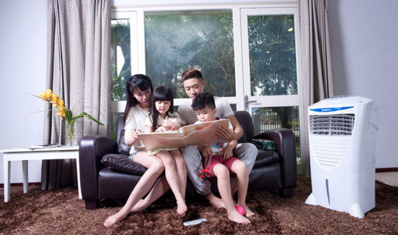 cách sử dụng quạt điều hòa: Vị trí ngồi phù hợp