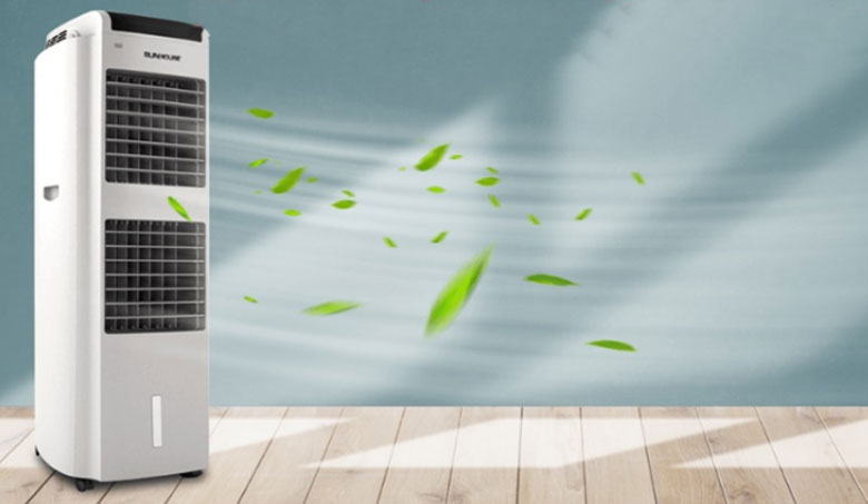 quạt điều hòa có mát không. giảm được bao nhiêu độ