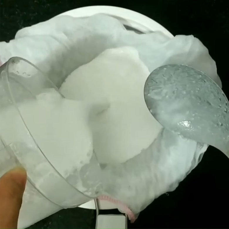 Cách xay bột gạo bằng máy xay sinh tố lọc gạo nếp