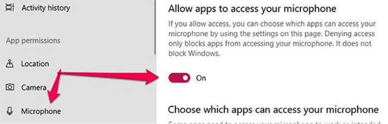 Khắc phục Mic laptop không nói được trên win 10 bước 3