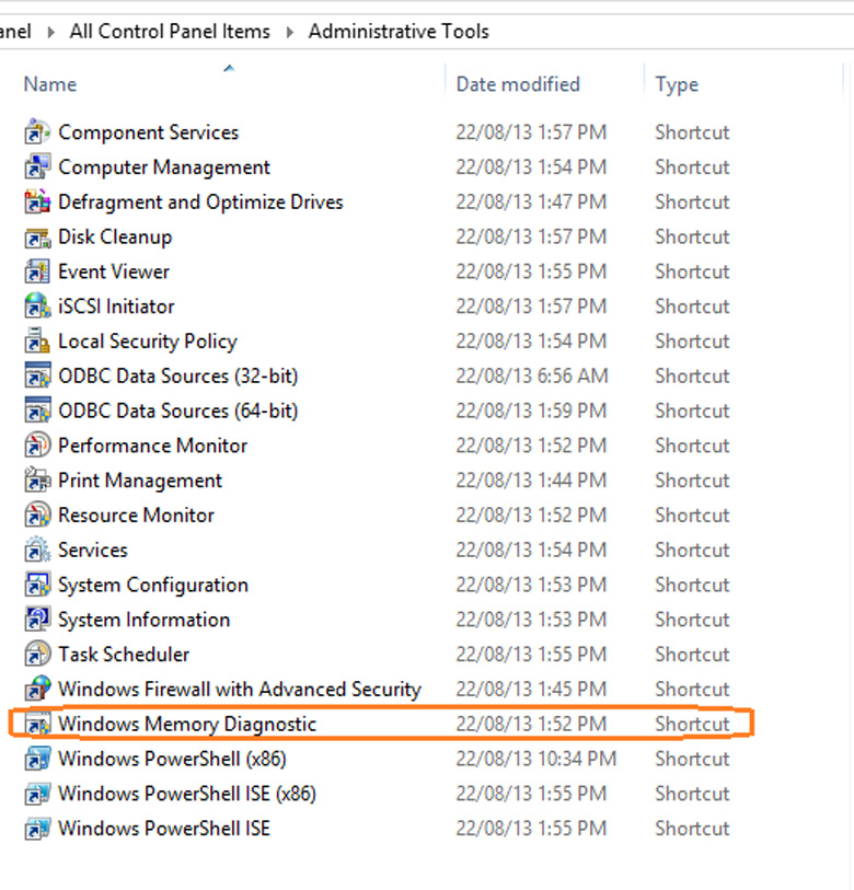 Cách chọn RAM cho laptop trước tiên bạn nên kiểm tra RAM trên máy tính và laptop chọn Windows Memory Diagnostic