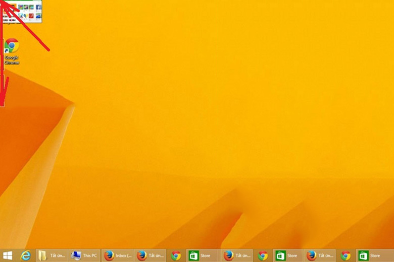 Cách tắt ứng dụng chạy ngầm trên laptop win 8 bằng tổ hợp phím Alt + F4