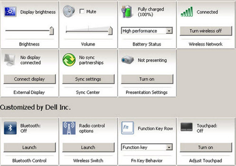 Cách tắt phím Fn trên laptop Dell win 10 bằng ứng dụng Dell QuickSet để bật tắt phím Fn