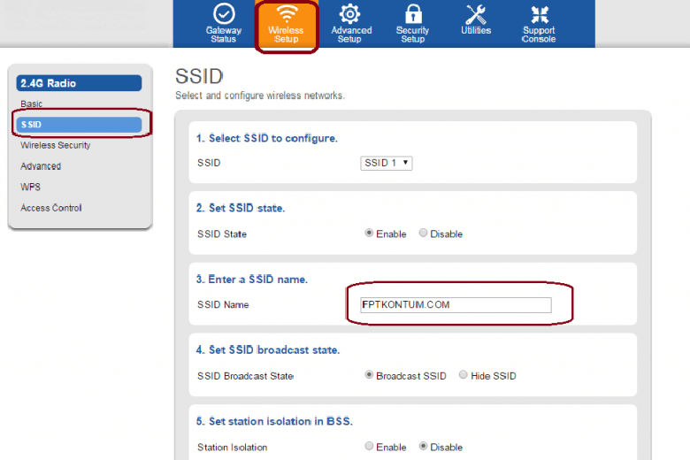 Khắc phục laptop bắt wifi yếu: Thay đổi tên và mật khẩu wifi