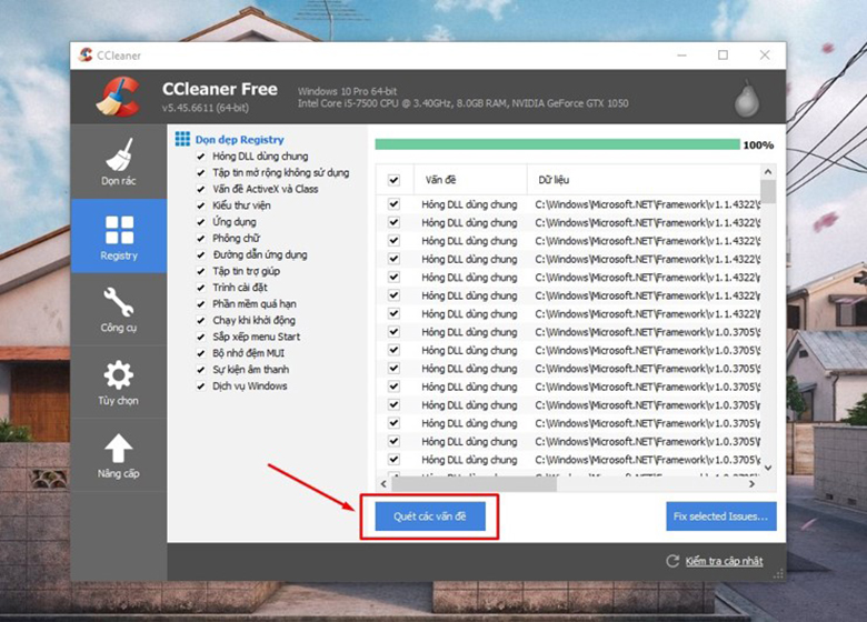 Khắc phục lỗi Registry laptop bị điện giật