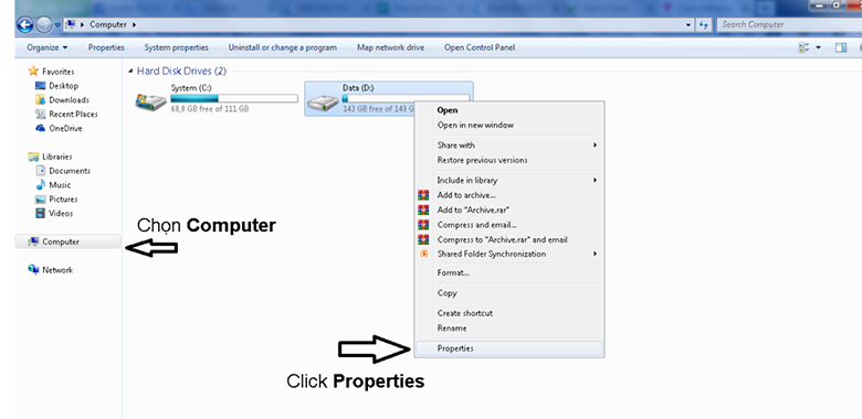 Dùng chống phân mảnh ổ cứng laptop chạy chậm và giật