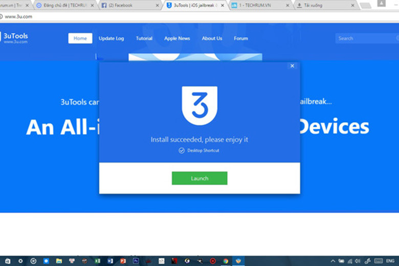 Cách kiểm tra pin iPhone chính hãng bằng 3uTools bước 2