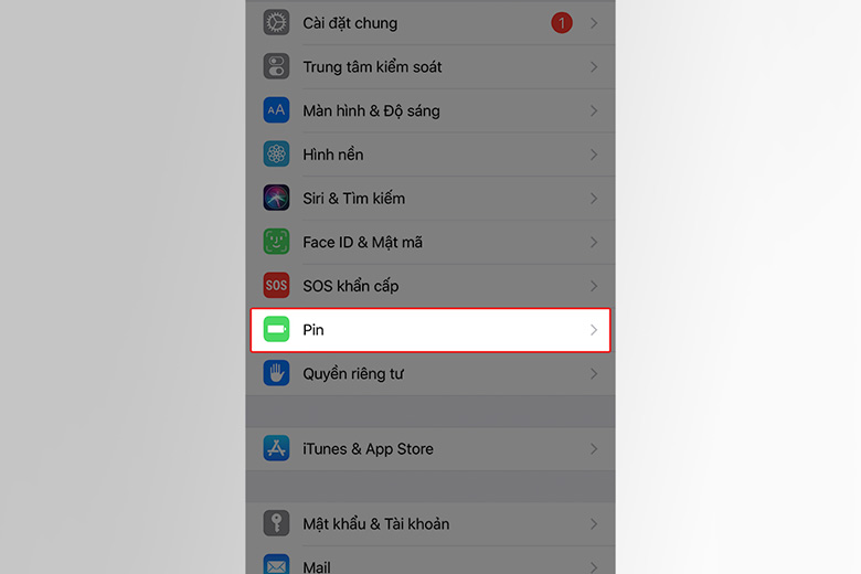 Cách kiểm tra pin iPhone chính hãng qua công cụ có sẵn trên Apple bước 1