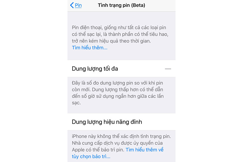 Cách kiểm tra pin iPhone chính hãng qua công cụ có sẵn trên Apple bước 3