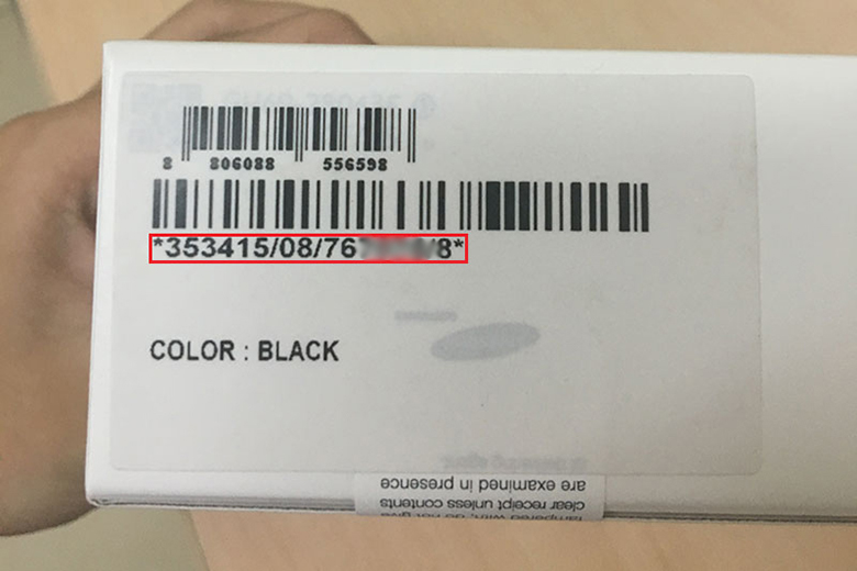 Cách kiểm tra điện thoại Samsung chính hãng: Kiểm tra IMEI bước 2