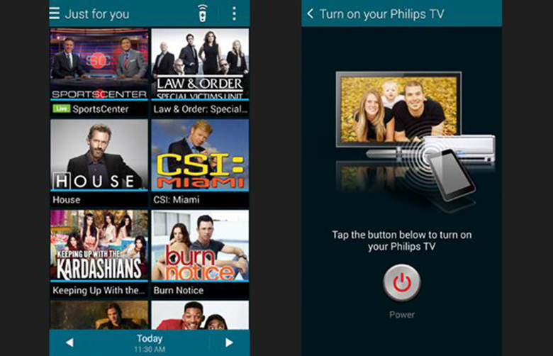Sử dụng điện thoại Samsung chính hãng hiệu quả: Điều khiển tivi