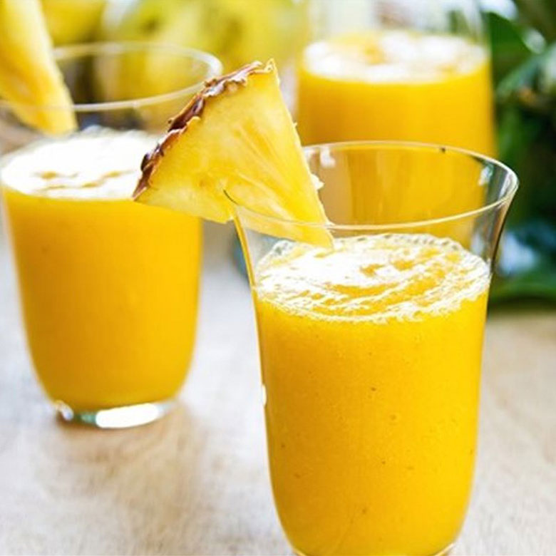 Làm sinh tố xoài thành phẩm mời cả nhà hưởng thức