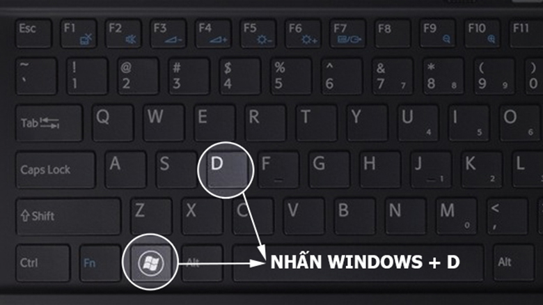 Cách tắt laptop áp dụng cho nhiều phiên bản Windows bước 1