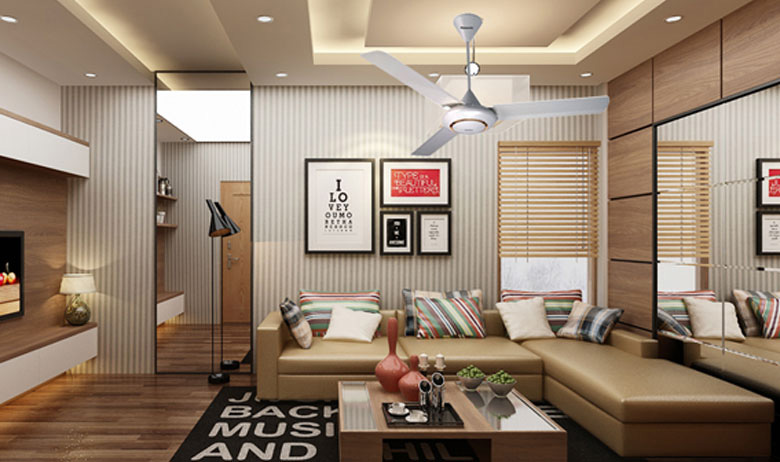 Cách lắp quạt trần: Vị trí lắp đặt