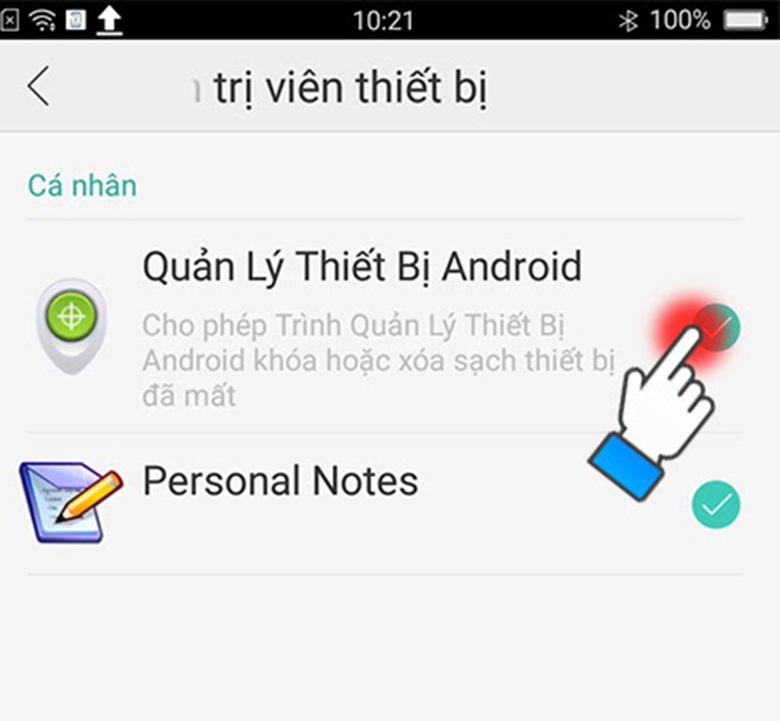 Kết nối định vị 2 điện thoại Android vào quản trị viên thiết bị Android 