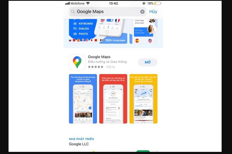 Cách cài định vị giữa 2 điện thoại Android và iPhone tải google maps