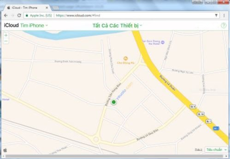 Cách định vị điện thoại iPhone trong iCloud đã hoàn thành thiết lập