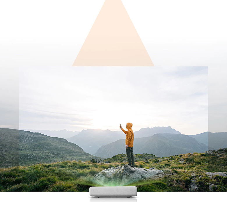 Màu sắc chuẩn xác - Máy chiếu siêu gần Smart Samsung The Premiere 4K 120 inch SP-LSP7T