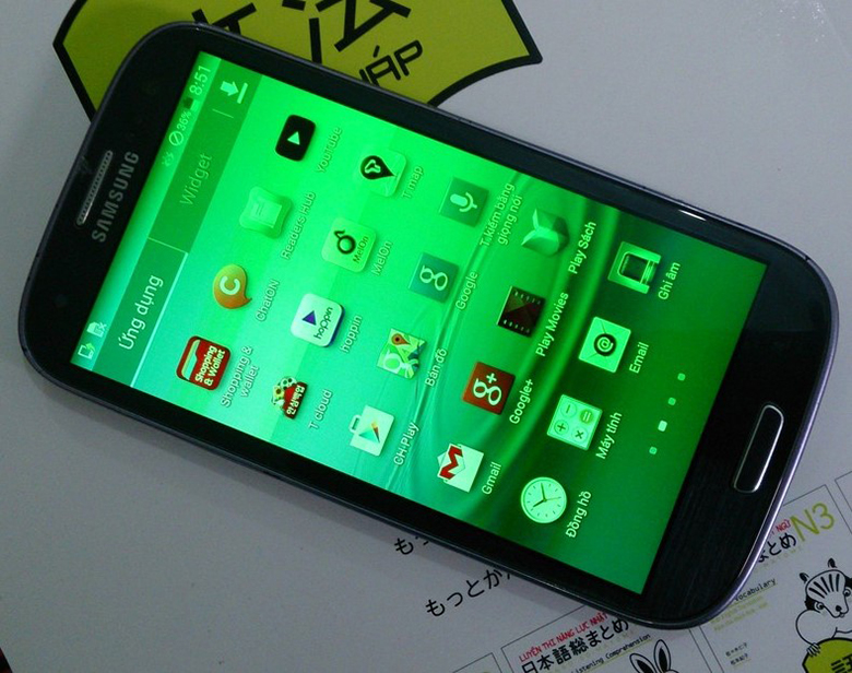 Nguyên nhân màn hình Samsung bị ám xanh