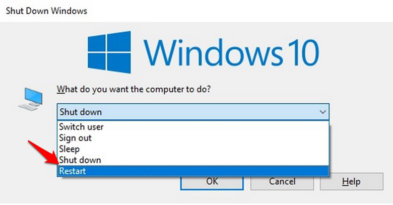Laptop không bắt được wifi điện thoại các bạn có thể khởi đông lại laptop
