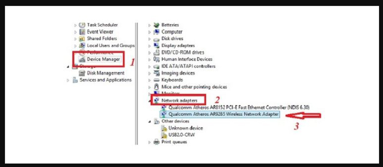 Laptop không kết nối được wifi từ điện thoại trên máy laptop của bạn thiếu drive wifi vào kiểm tra và tải về máy