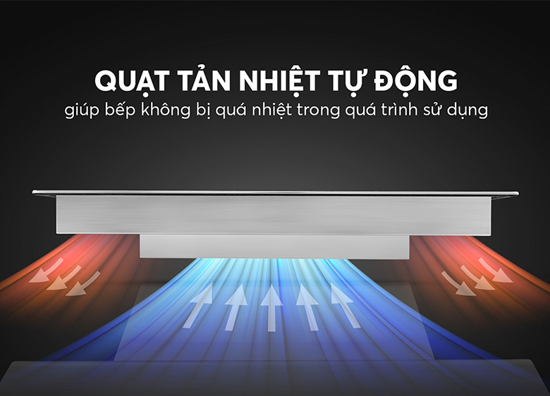 Bếp từ đôi Elmich ICE 8862 tản nhiệt nhanh