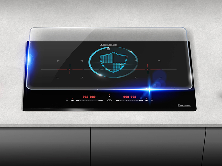 Bếp từ đôi Zemmer IZM203 ECO kính Kanger