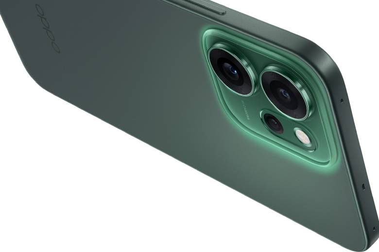 Điện thoại Oppo Reno14 F 5G 8GB/256GB Xanh Lá CPH2743 - Thiết kế mỏng nhẹ, thời trang nổi bật