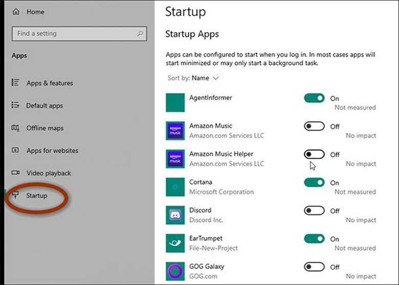 Vô hiệu hóa những ứng dụng bạn cho là không cần thiết Chọn Start Menu -> Chọn Settings -> Chọn Apps.