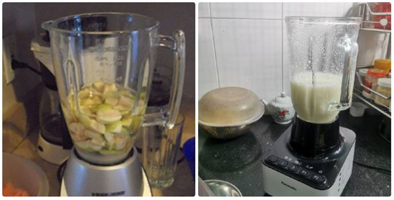 Cách làm nước ép ổi bằng máy xay sinh tố thực hiện sử dụng các nút như sau