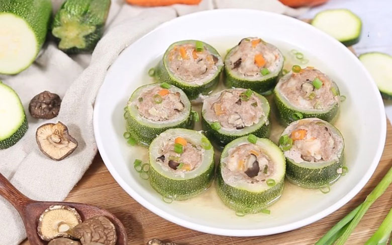 Bí ngòi hấp thịt xay giành cho những ai yêu thích