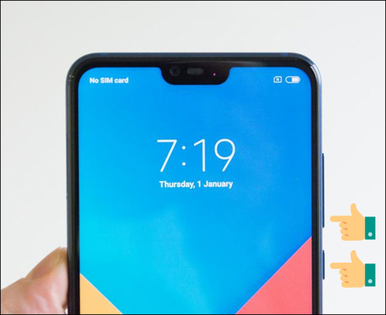 Chụp màn hình Xiaomi với cách chụp hoàn toàn dùng phím cứng