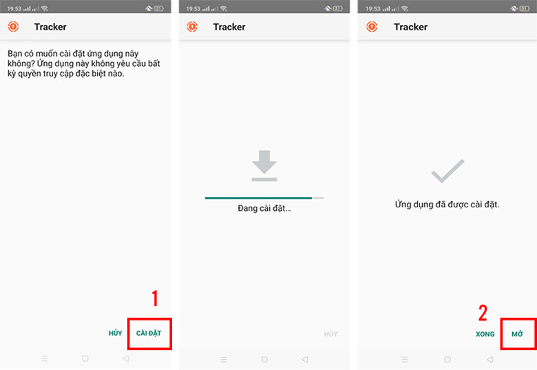 Phần mềm định vị điện thoại Android dùng ứng dụng Tracker Devices Locator