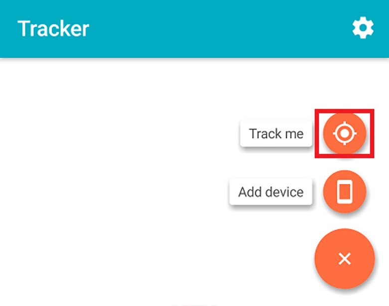 Phần mềm định vị điện thoại Android dùng ứng dụng Tracker Devices Locator tiếp vào Track me để lấy mã Code