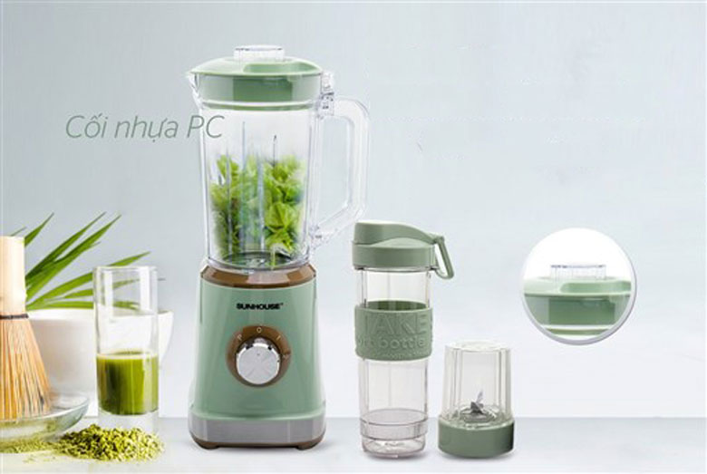 Máy xay sinh tố Sunhouse bao gồm các loại