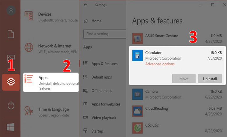 Cách giải phóng RAM cho laptop xóa bỏ các chương trình không sử dụng