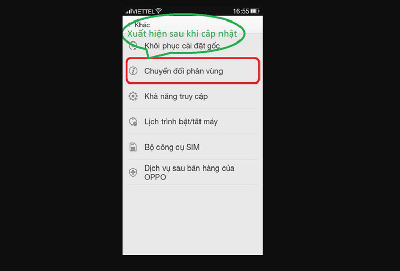 Cách tăng dung lượng Oppo nên chuyển đổi phân vùng cho ổ chọn chuyển đôi phân vùng