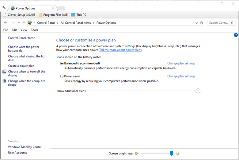 Chọn Change plan settings -> Chọn Change advanced power settings là cách xả pin laptop chuẩn