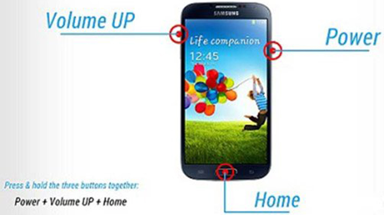 Khắc phục điện thoại Samsung J7 Pro bị đen màn hình: khôi phục cài đặt gốc bước 2