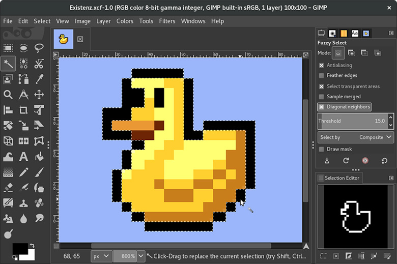 GIMP - Phần mềm làm video trên laptop cực hấp dẫn
