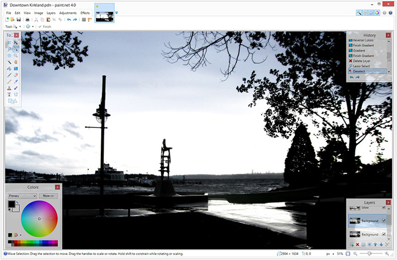 Paint.NET - Phần mềm photoshop cho laptop miễn phí